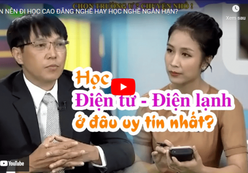 VTV2 Phỏng vấn thầy Xuân Vĩnh về nhu cầu Học Nghề của các bạn trẻ hiện nay